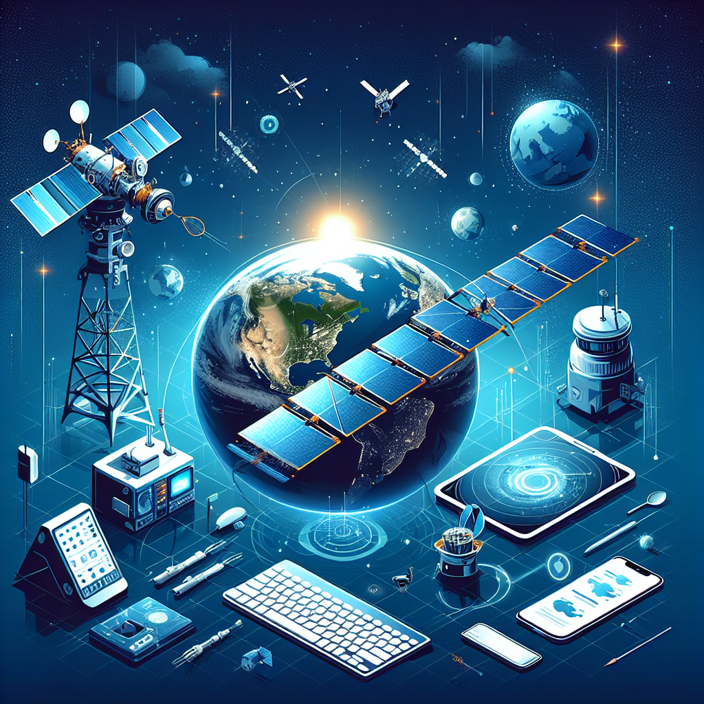 Rappresentazione grafica del satellite CSES-02 in orbita attorno alla Terra, con strumenti scientifici italiani visibili.