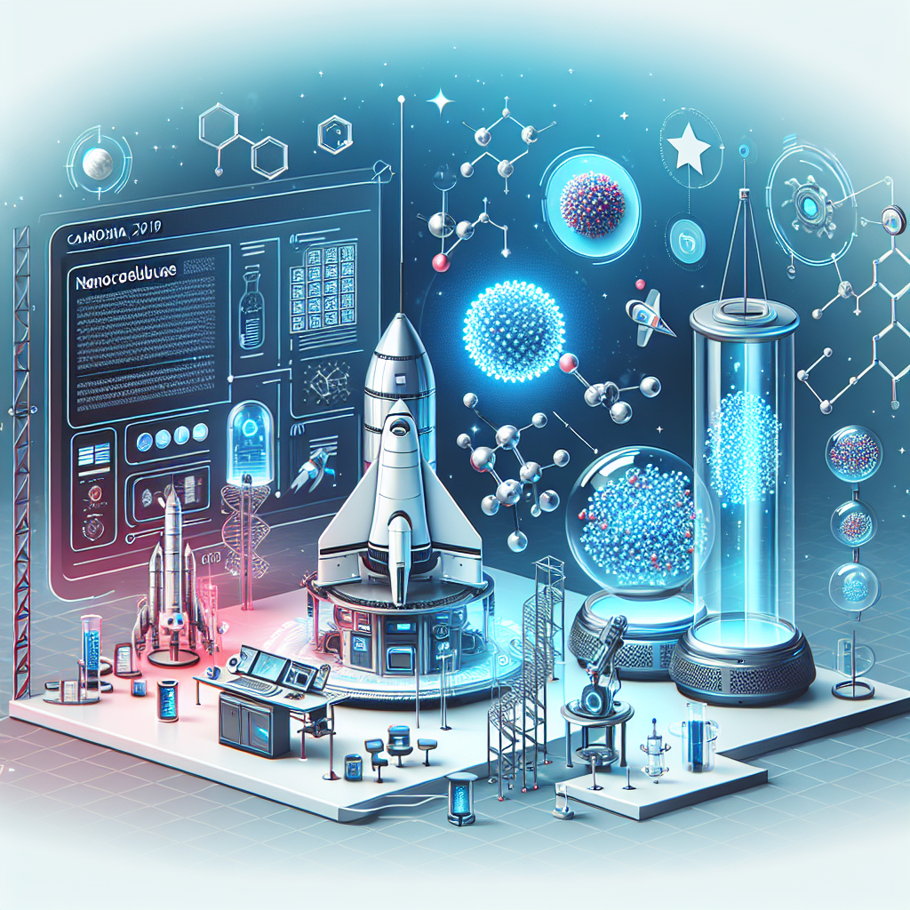 Ricercatore osserva colture di nanocellulosa in laboratorio spaziale